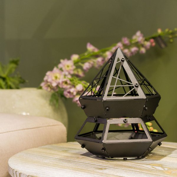 PINE | 3D Metal Küçük Çam Şekilli Mumluk - Görsel 6