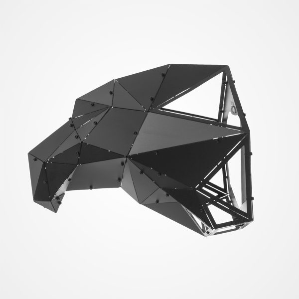 AGILLO | 3D Geometrik Metal Kartal Kafası Duvar Dekoru - Görsel 5