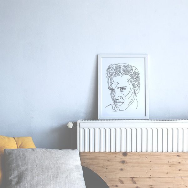 ELVIS PRESLEY | Tek Çizgi Poster Serisi - Görsel 3