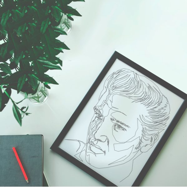 ELVIS PRESLEY | Tek Çizgi Poster Serisi