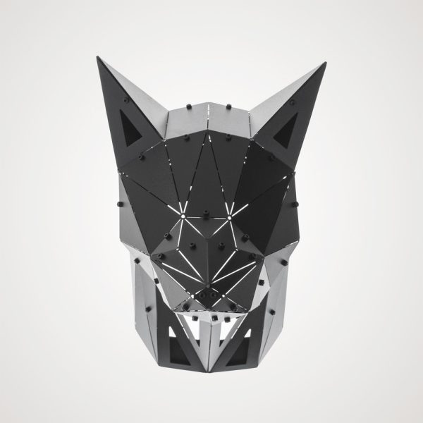 FOX | 3D Geometrik Metal Tilki Kafası Duvar Dekoru - Görsel 9