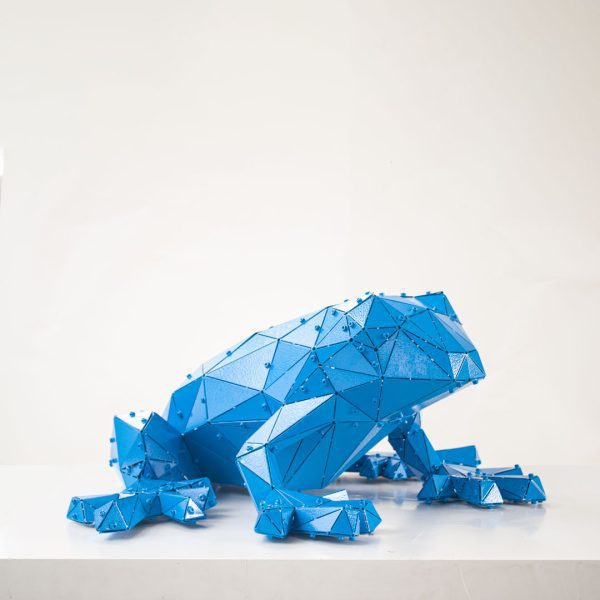 KIKKER | 3D Metal Geometrik Kurbağa Dekoru - Görsel 10