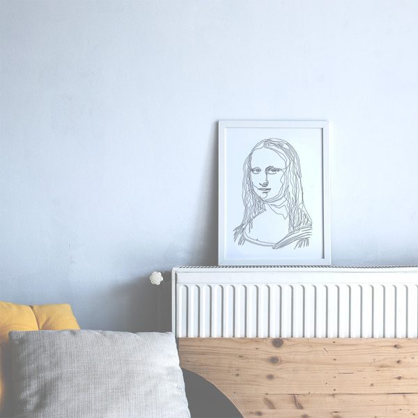 MONA LISA | Tek Çizgi Poster Serisi